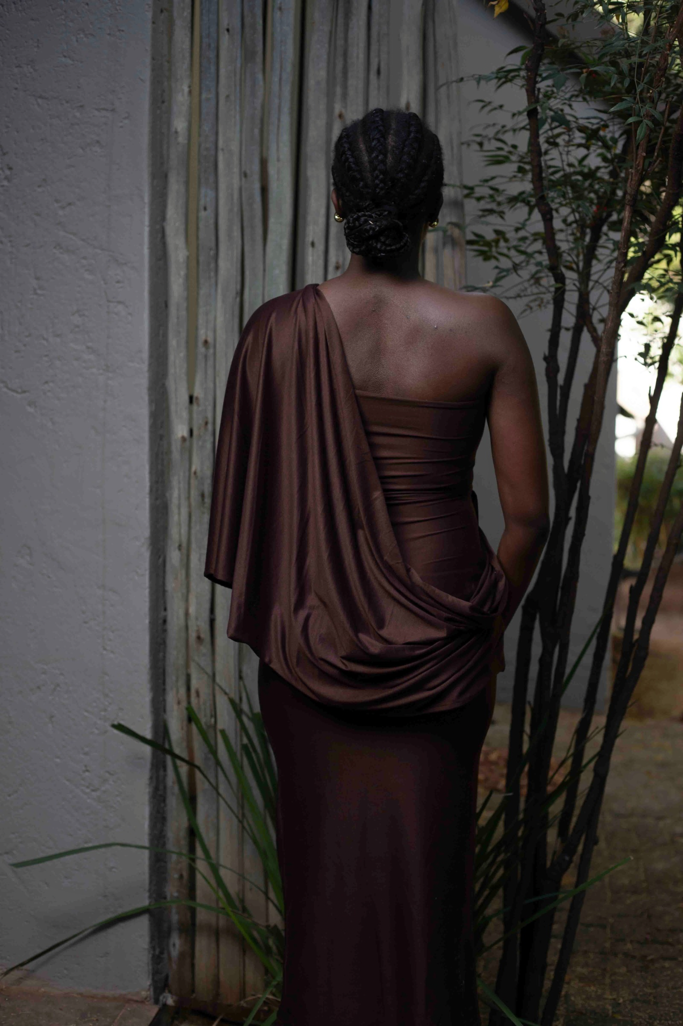 The Choco Wrap Dress