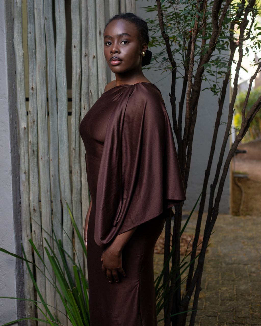 The Choco Wrap Dress