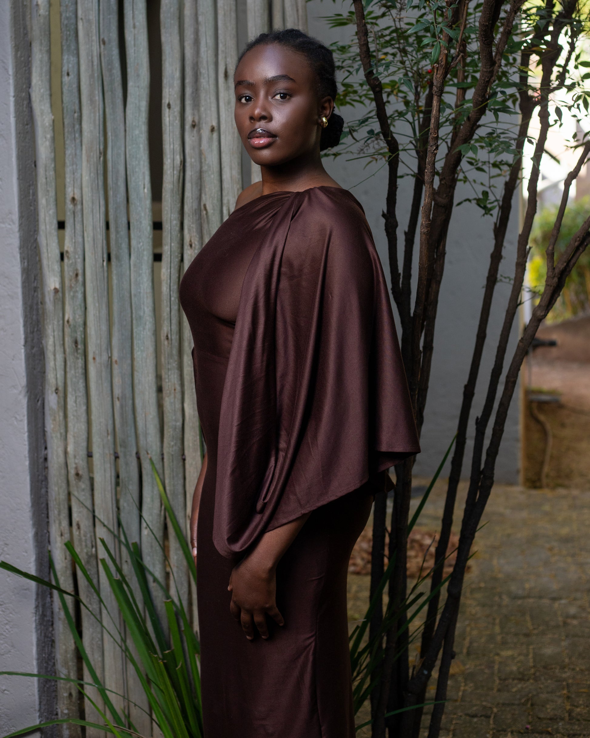 The Choco Wrap Dress